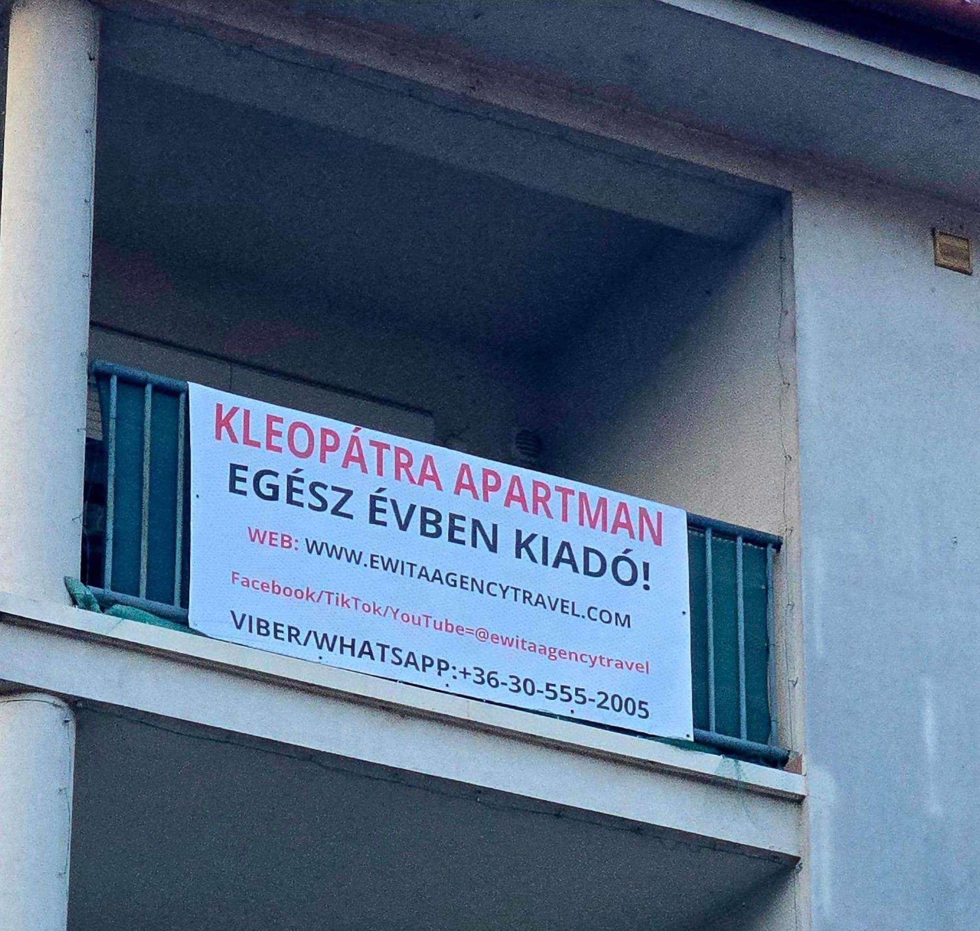 Hajdúszoboszló Kleopatra Apartman מראה חיצוני תמונה